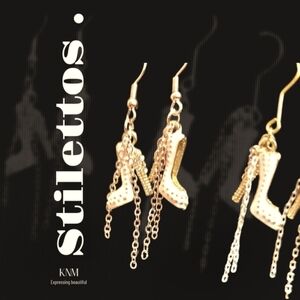 Gold Stiletto Earrings